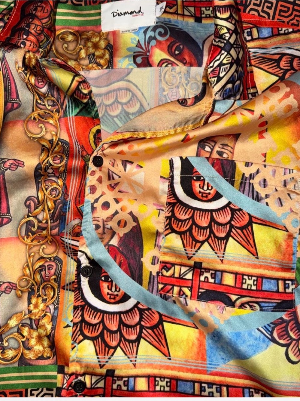 Diamond Supply Co. Ethiopia button up